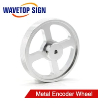 wavetopsign metal aluminum alloy embossed synchronous encoder wheel inner hole 6mm circumference 200250300mm width 15mm
