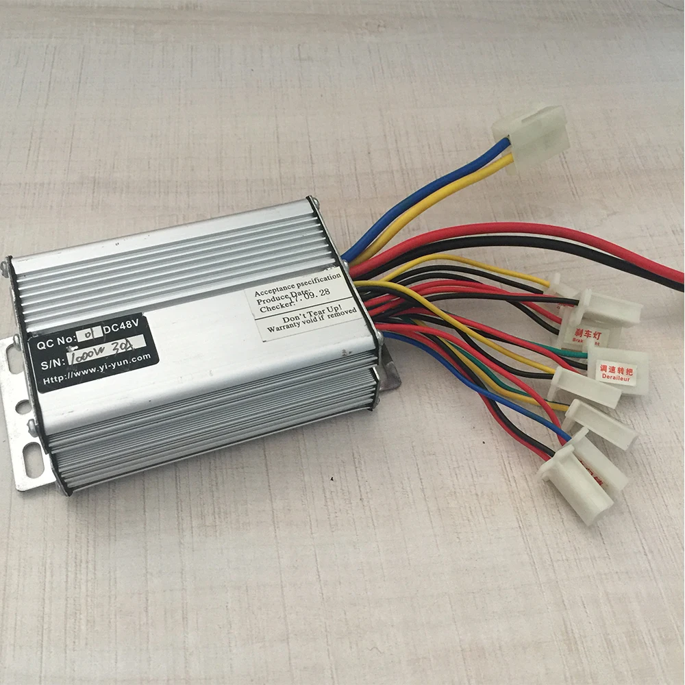 48V 1000W 30A Brush DC Motor Controller YIYUN YK33F for EVO Electric Tricycle E-bike Scooter Bike Bicycle | Спорт и развлечения