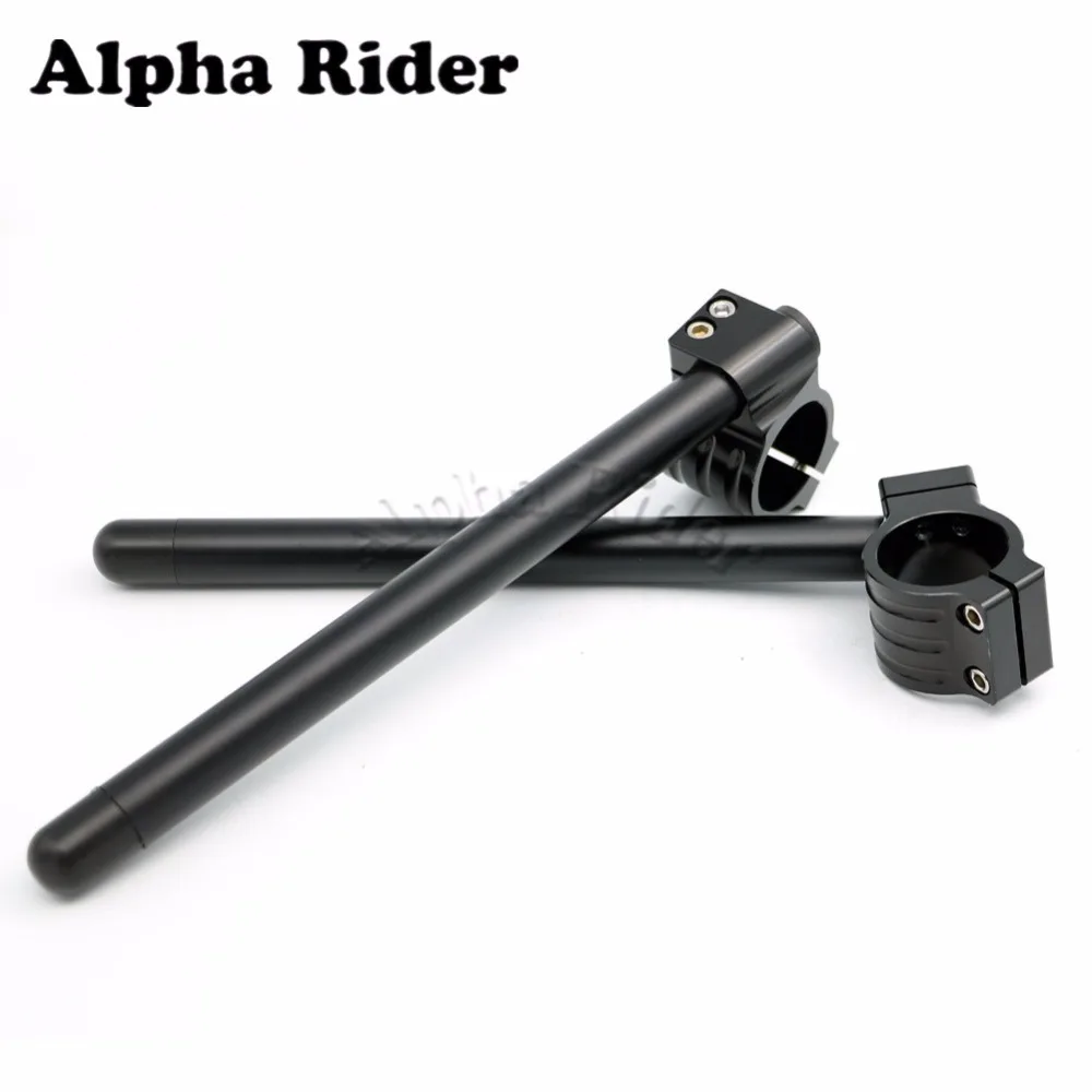 7/8 &quotВилка трубка руль гоночный CNC 37 мм клип на Ons Ручка Бар для Kawasaki Ninja 250R EX250 300 EX500
