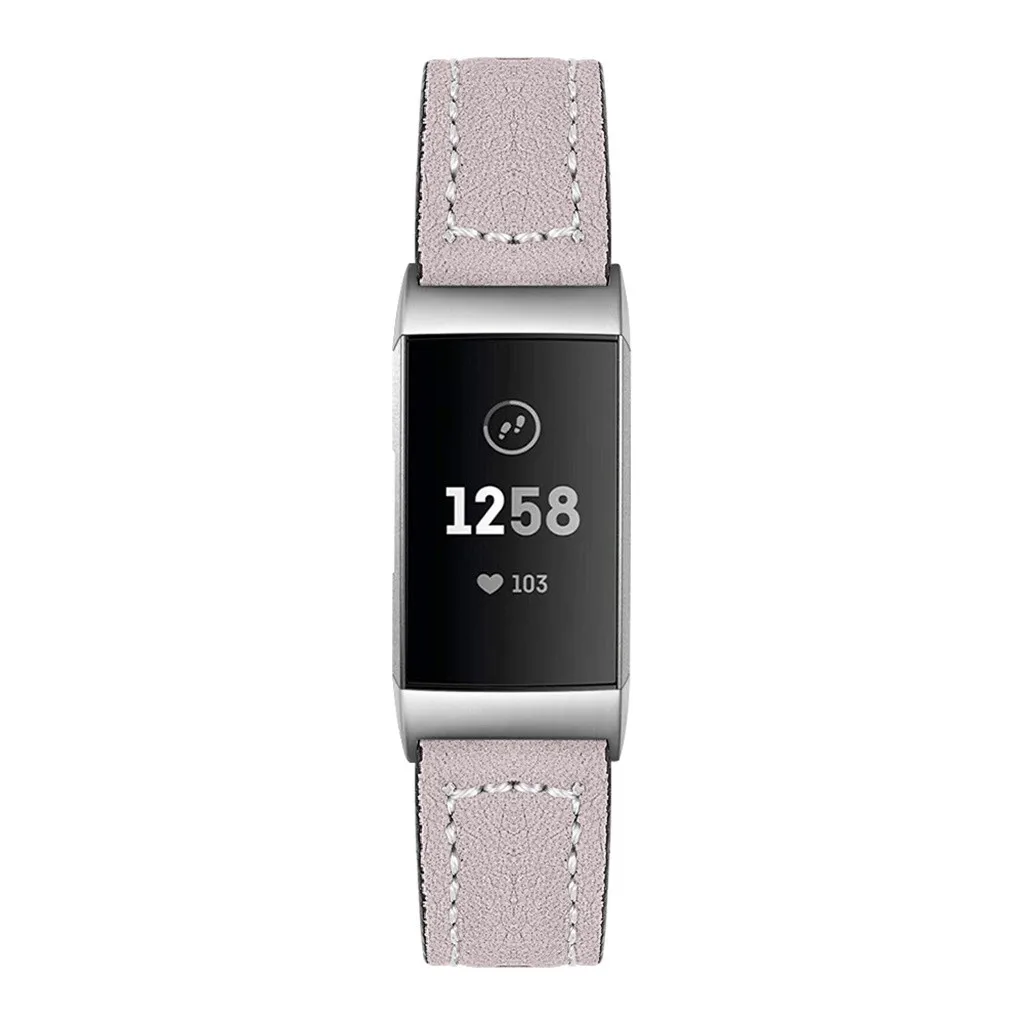 Ремешок-Браслет для fitbit Smartwatch, мягкий ремешок, заменяет мужские Т-образные кожаные часы, ремешок на запястье для Fitbit Charge 3, часы для женщин и мужчин