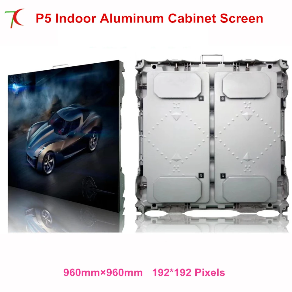 Открытый сценический P5 светодиодный видео экран SMD led водонепроницаемый шкаф полноцветный экран дисплея