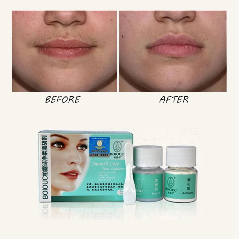 Face Fine Hair Beard Eyebrow Removal Facial Bleaching Set RemoveBeauty New Arrival | Красота и здоровье