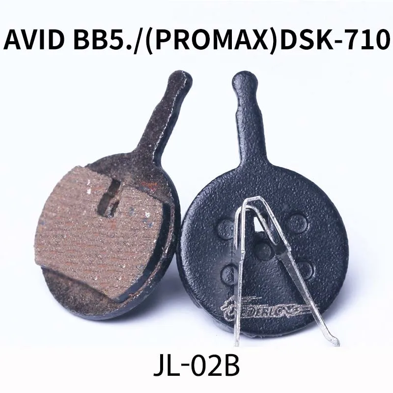 JL-02B JEDERLO 4 пара/8 шт. смолы Велосипедный спорт диск Тормозной суппорт колодки общие стиль детали тормоза для SHIMANO зум формула гидравлический Тормоз MTB - Цвет: JL-02B