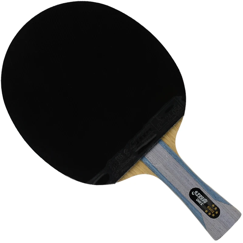 DHS профессиональная ракетка для настольного тенниса Double happeness MA LONG DING NING 6 звезд