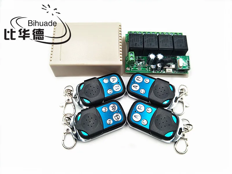 Универсальный беспроводной радиочастотный передатчик 2 шт. 433 МГц пульт