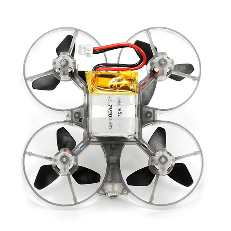 Высокое качество Eachine E012 Мини 2,4G 4CH 6 оси Безголовый режим светодиодный светильник RC Quadcopter RTF мини-Дрон черного, желтого цвета
