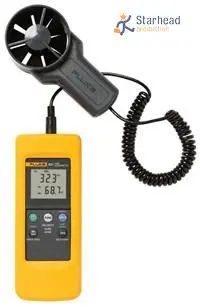 100% Аутентичный Анемометр крыльчатки Fluke 925 F925 измеритель скорости потока воздуха