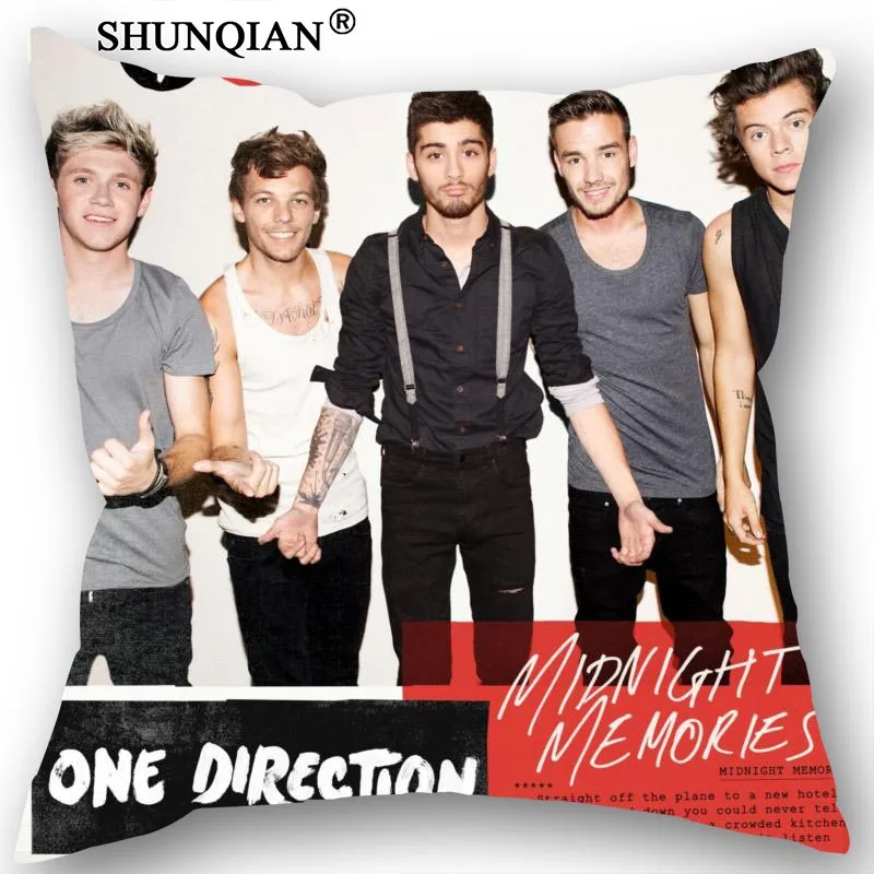 New Nice One Direction Pillowcase Wedding Decorative Pillow Case Customize Gift For Cover | Дом и сад