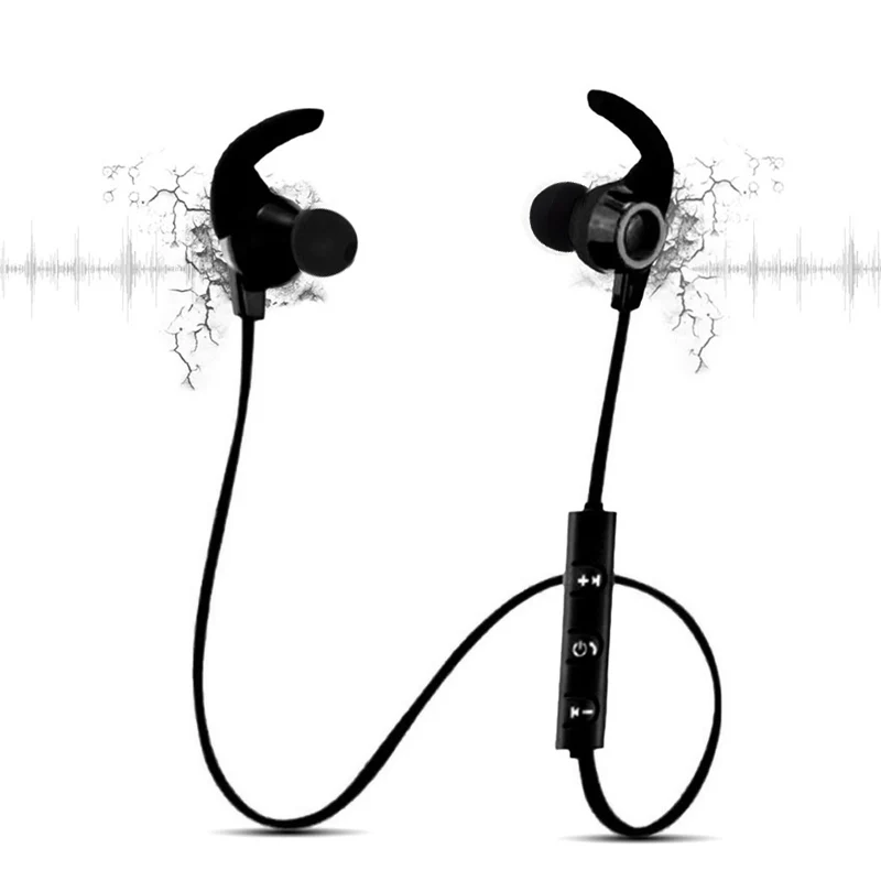 Беспроводные Bluetooth V4.1 наушники Спортивная гарнитура стерео с микрофоном