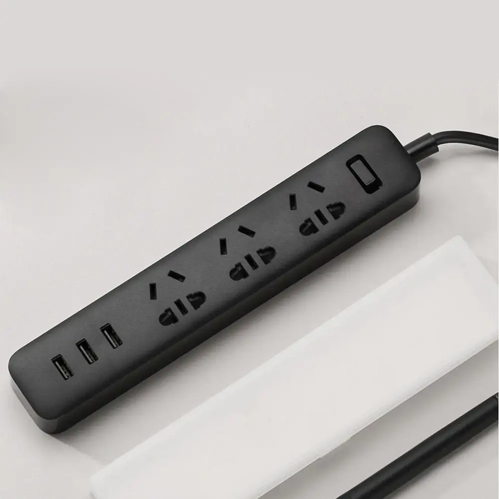 Оригинальный умный удлинитель питания Xiaomi Mijia с 3 розетками + 2 а портами USB для