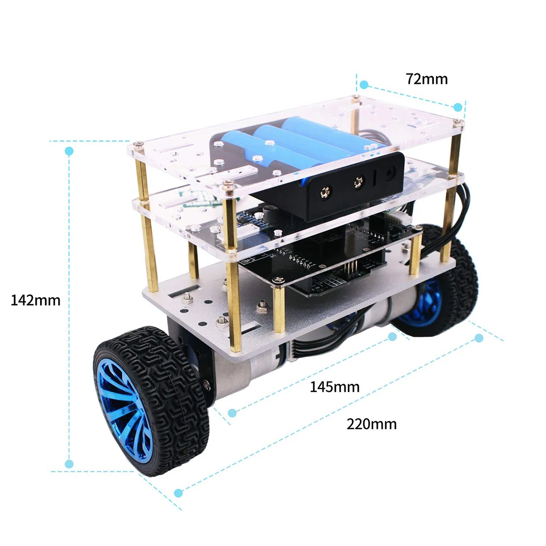 Баланс робот автомобиль совместимый для Arduino электроники программируемые высокотехнологичные робототехники поддержка C язык для детей и взрослых