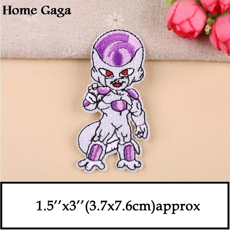 Homegaga Dragon ball Z Сон Гоку аппликация Патчи Наклейки pour diy швейная рубашка сумка одежда куртка значки железная футболка D1357 - Цвет: 4