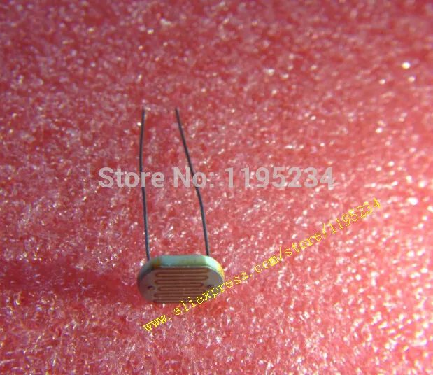 50pcs/lot Light Dependent Resistor LDR 12528 Photoresistor Photoconductive resistance 12MM Photoelectric switch components | Электронные