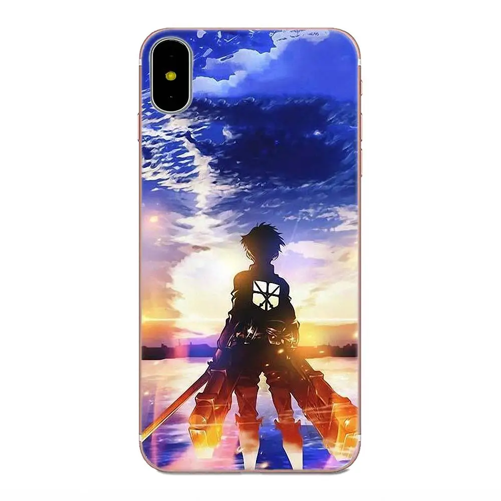 Мягкий защитный чехол из ТПУ для Galaxy J1 J2 J3 J330 J4 J5 J6 J7 J730 J8 2015 2016 2017 2018 mini Pro Anime Attack On