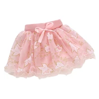 princess skirt party tutu skirt 1 4year hot cute summer baby kids girls floral bowknot new