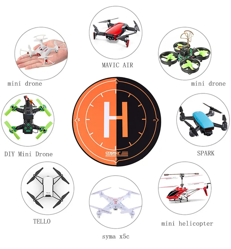 Startrc DJI MAVIC AI/ PRO combo запчасти для квадрокоптера spark водонепроницаемые аксессуары 40