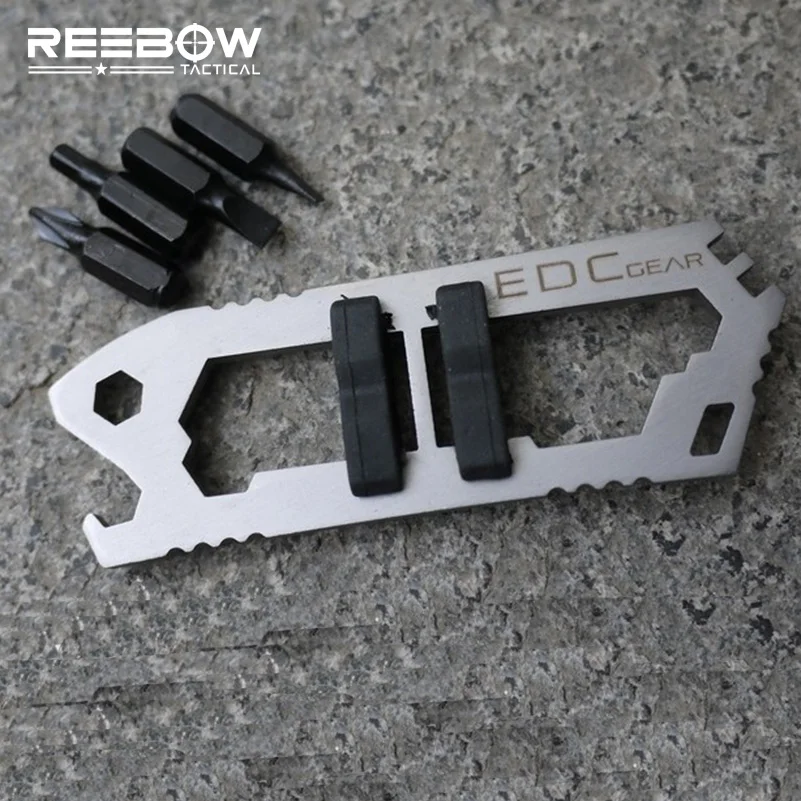 REEBOW Тактический Открытый ключ выживания многоцелевой спасательный EDC набор