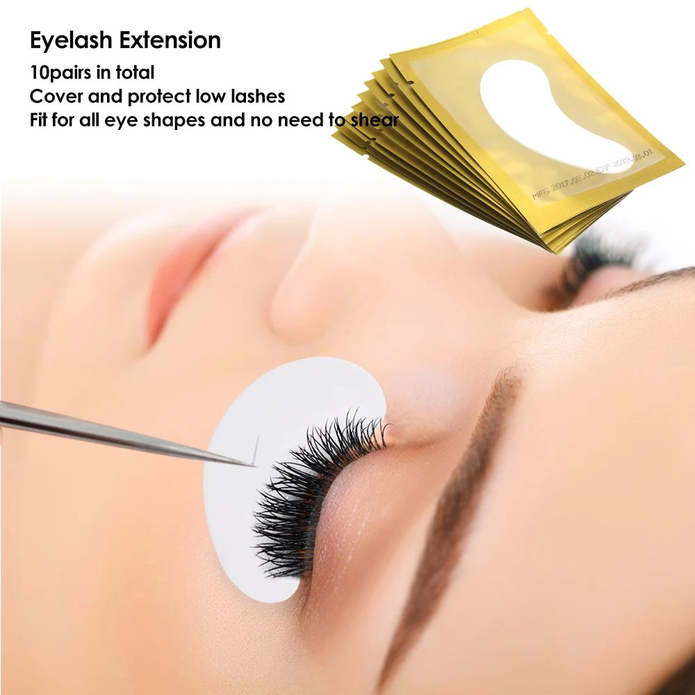 10 пар мягкие тонкие бумажные патчи для глаз | Красота и здоровье