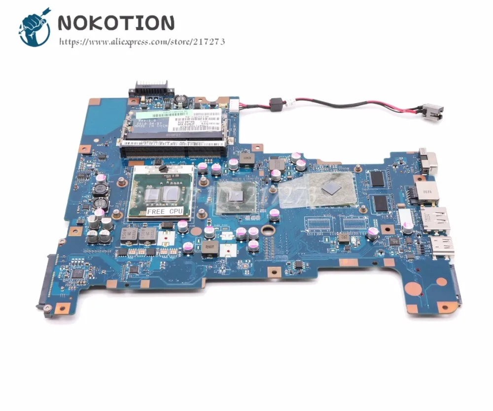 NOKOTION для Toshiba Satellite L670 L675 Материнская плата ноутбука NALAA LA-6042P K000103810 K000103830 HM55 DDR3 HD4500 Процессор