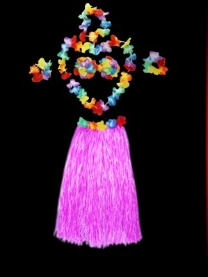 Новогодние костюмы для рождественской вечеринки на Хэллоуин 80 см Гавайская Юбка