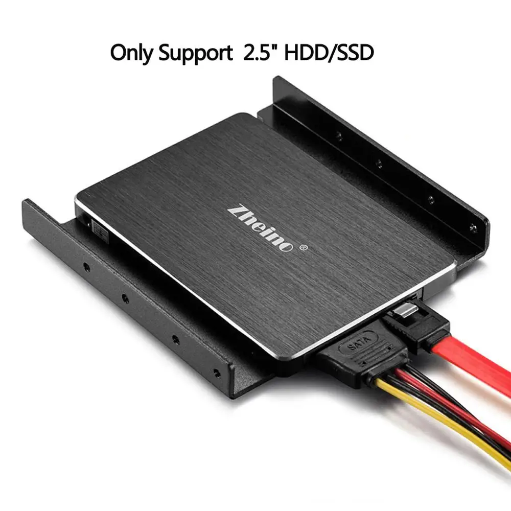 Zheino 2 5 SSD Монтажный кронштейн для дюйма до 3 HDD адаптер оптического