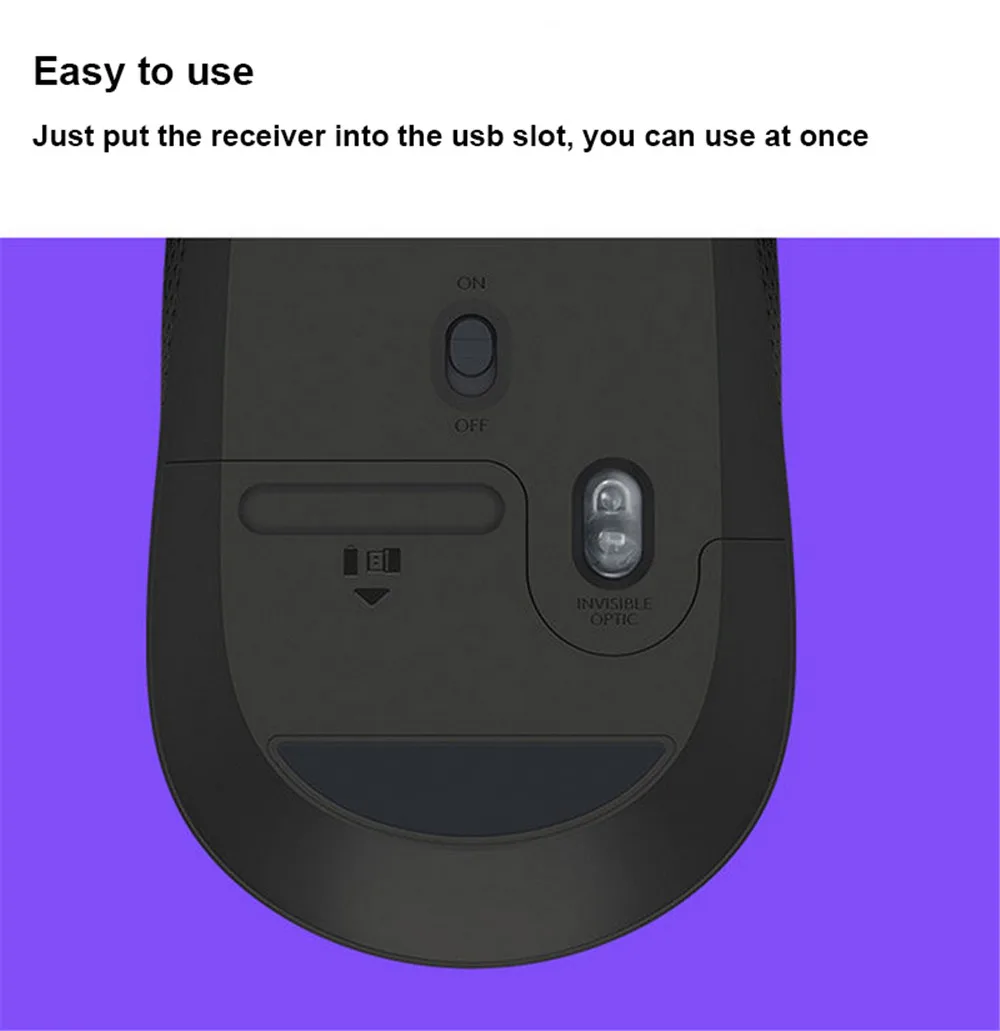 Оригинальная игровая мышь logitech M170, 2,4 ГГц, беспроводная, 1000 dpi, разрешение мощности, нано-приемник для ПК, ноутбуков MAC