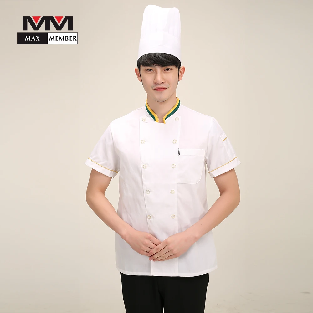 Унисекс, короткий рукав, сетка, пэчворк, дышащая, повседневная, еда, обслуживание, кофе, магазин, официант, рабочая одежда, шеф-повара, куртки, топы, Униформа, фартуки
