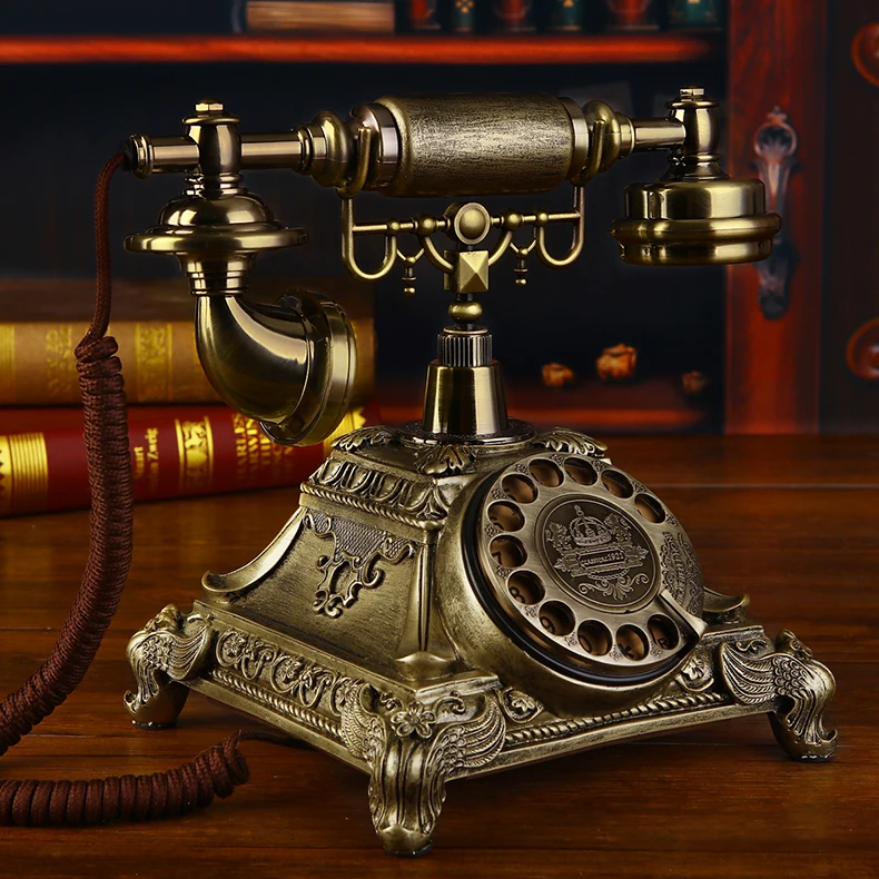 Модный винтажный телефон с фиксированным телефонным звонком|vintage telephone|telephone