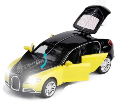 C 1/32 сплав Bugatti Veyron 16C Galibier литая металлическая модель автомобиля электронный автомобиль игрушки для мальчиков день рождения Рождественский подарок игрушки - Цвет: C