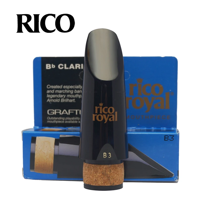Американский RICO Королевский B3 B5 кларнет мундштук бакелит жесткий резиновый мундштук
