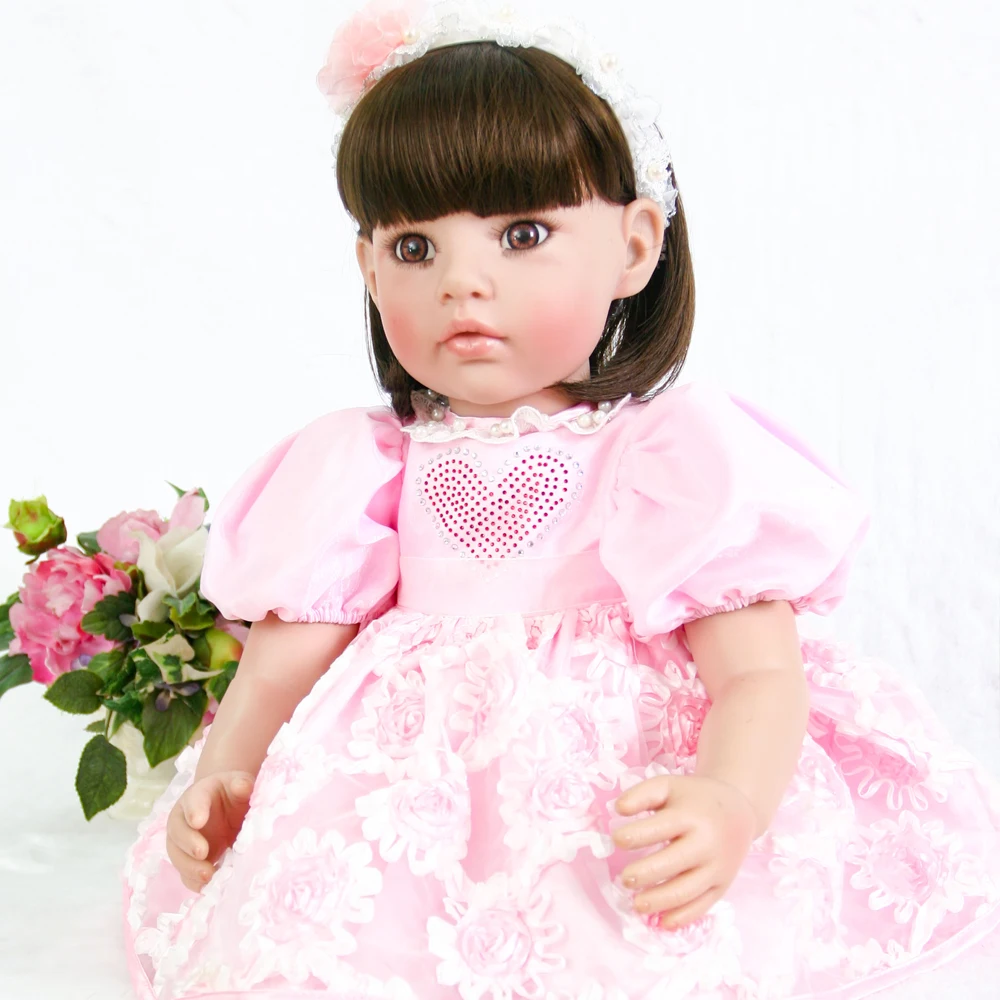 Bebe Reborn Baby Doll little gir модные куклы принцессы для новорожденных детские игрушки