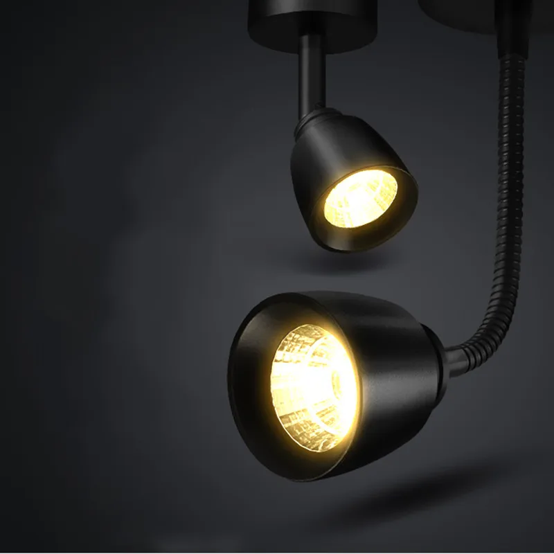 Высокое качество потолочные светильники Светодиодный Регулируемый 360 градусов