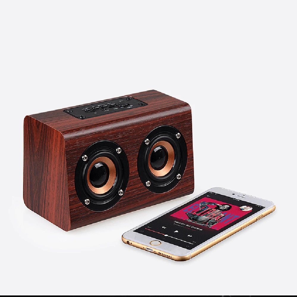 Abuzhen HIFI двойная колонка bluetooth-колонка картонная портативная стереоколонка