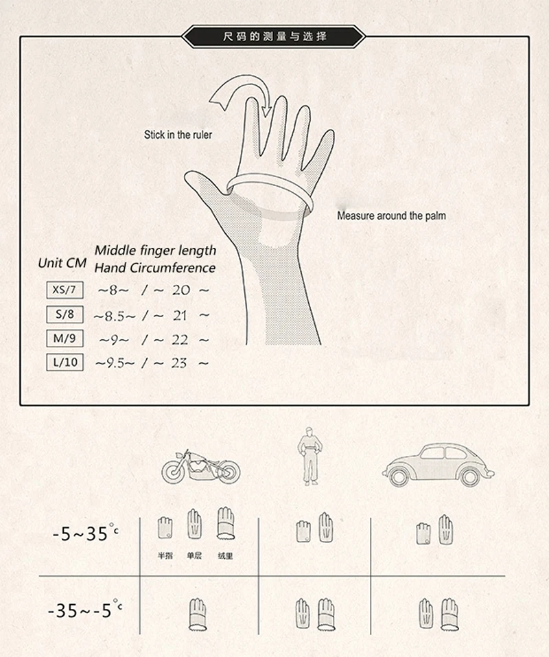 AGT Нубуковые перчатки Sweden Rider мотоциклетные спортивные скраб кожаные Loki рабочие