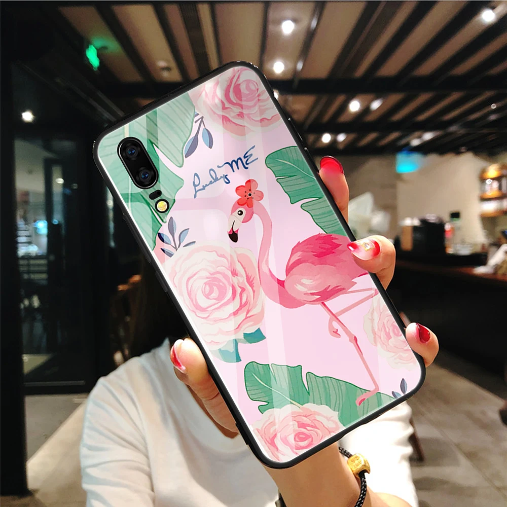 Case for Huawei Mate 20 HMA L09 L29 AL00 Mate20 Tempered Glass Back Cases Cover Shell HMA-L09 HMA-L29 Phone Silicone Coque |
