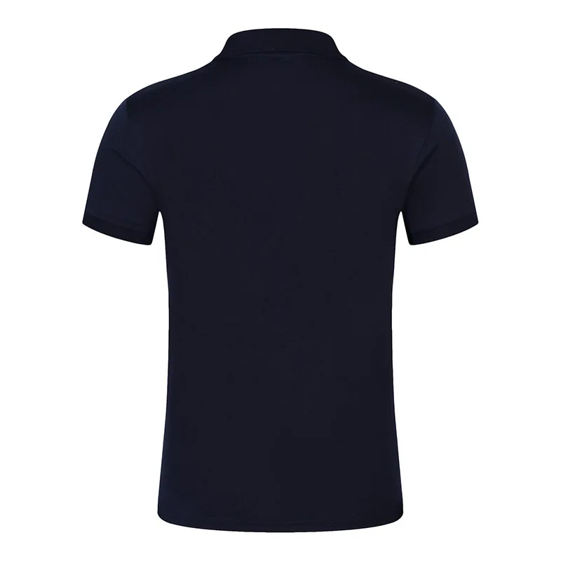 Мужская рубашка поло новинка 2019 летняя модная однотонная хлопковая с коротким