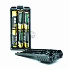 Чехол для аккумулятора Baofeng 6xAA, черный чехол для портативного радиоприемника, 3800 мАч, двухсторонняя рация, рация Baofeng, чехол для телефона, TYT, uv-5r