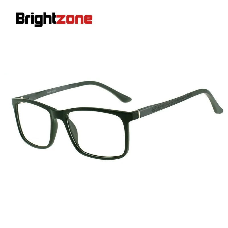 Brightzone Hipster HighEnd TR90 Optometria Oculos Sem серые мужские очки Lunette De Vue размера плюс glase Optik