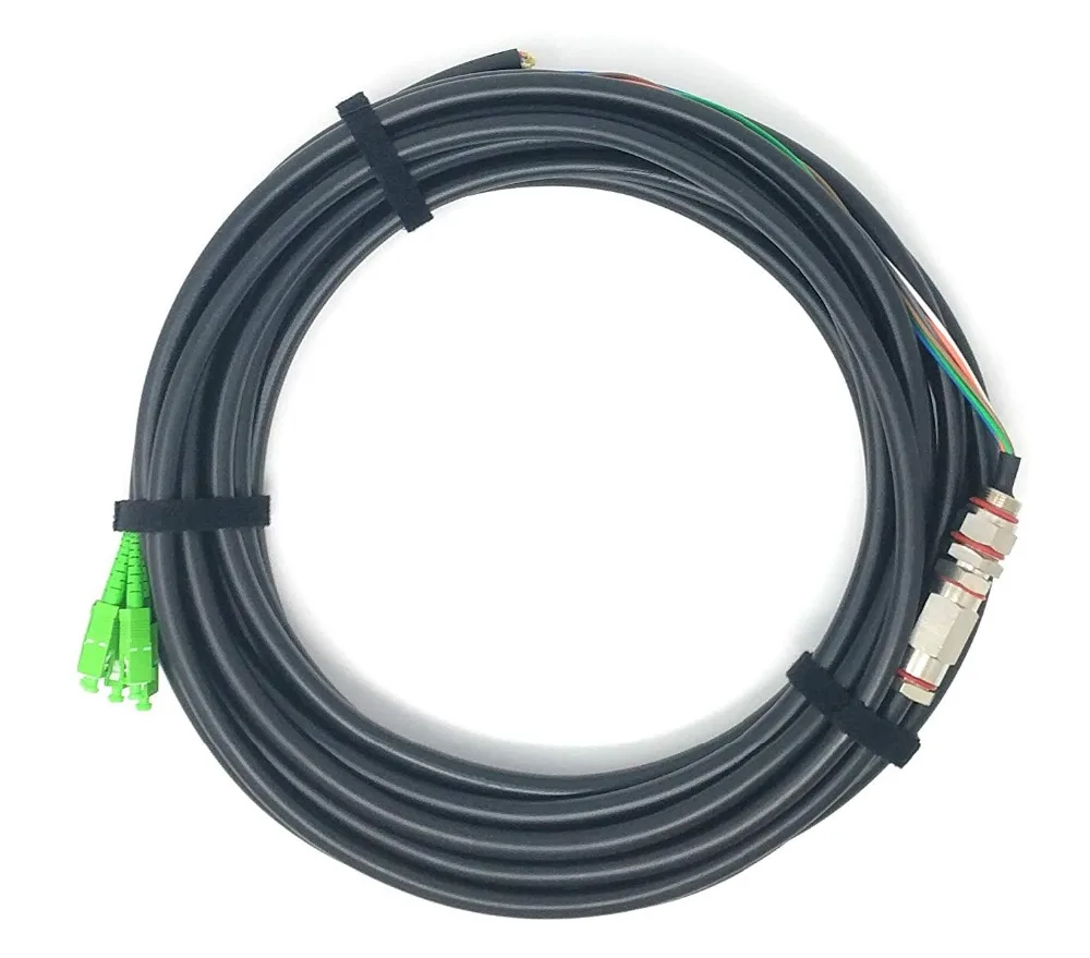 Pigtail de Fibra Blindado à Prova Strand Monomodo 9 125 Emenda Óptica d’ Água sc – Apc 6