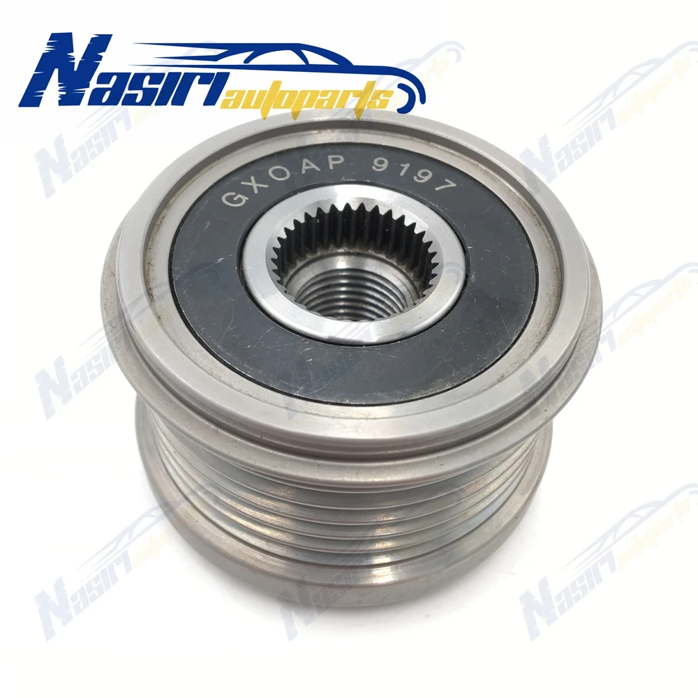 Обгонный шкив генератора сцепления для Mazda 2 3 1 4 6 MZR CD дизель 2008 2015|Ремни шкивы и