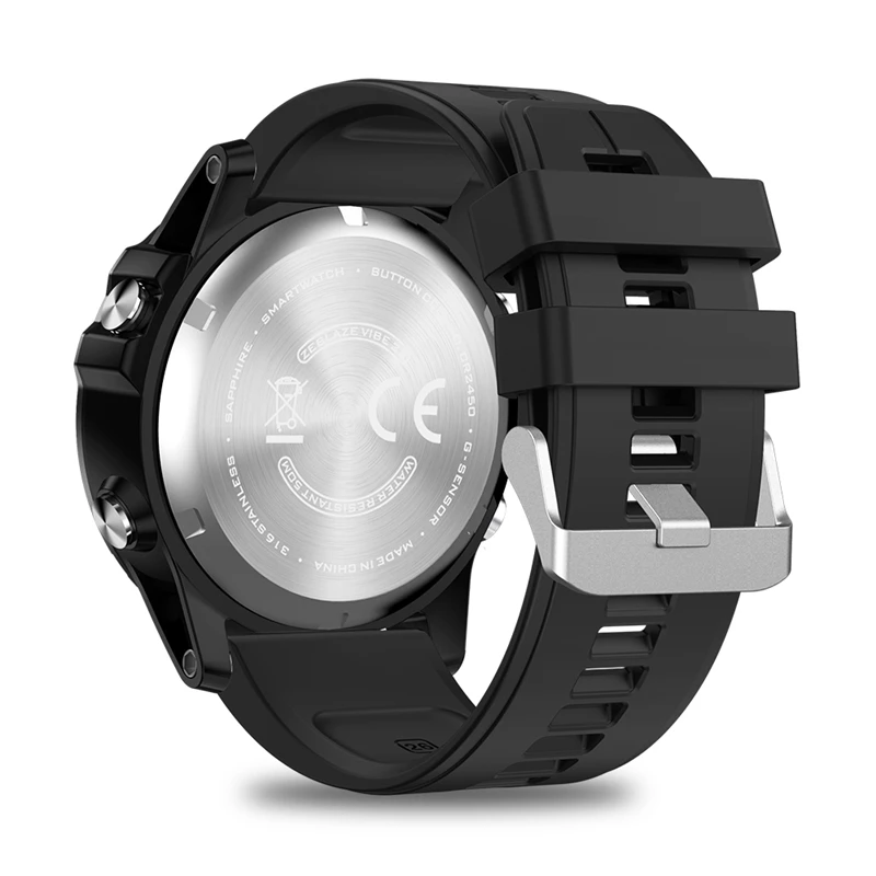 Zeblaze VIBE 3S прочные уличные умные часы в режиме реального времени погодные шаги