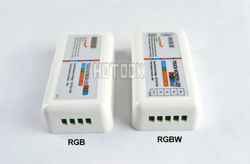 Беспроводной контроллер hotaked 2 4G RGB RGBW сенсорный Радиочастотный пульт ДУ 12 в 24