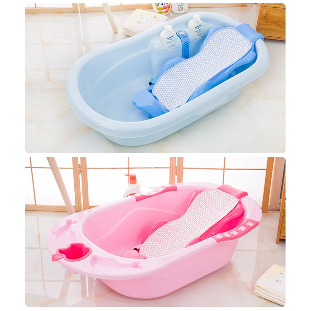 Регулируемая сетка для ванны и душа младенцев полезное безопасное сиденье