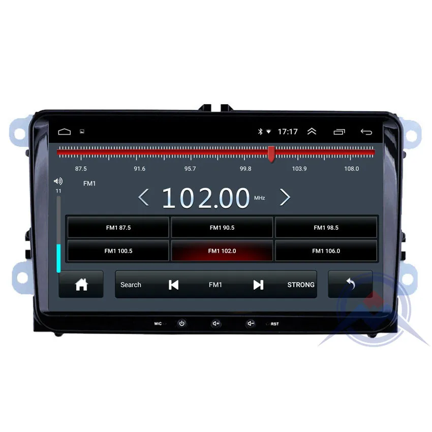 Android 9 0 Автомобильный мультимедийный плеер DVD для Volkswagen Golf Polo Tiguan Passat b7 b6 SEAT leon Skoda