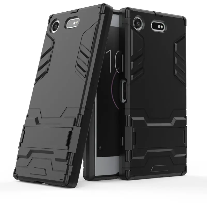 

WIERSS Shockproof Hard Case for Sony Xperia XZ1 Compact G8441 Combo Armor Case Back Cover Fundas