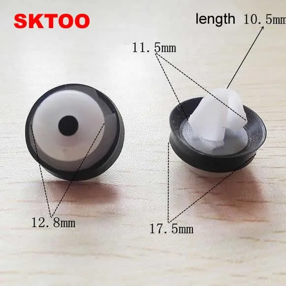 SKTOO 50 шт. для Citroen C5 Peugeot 307206508 дверные обрезные панели защелкиваются зажимы
