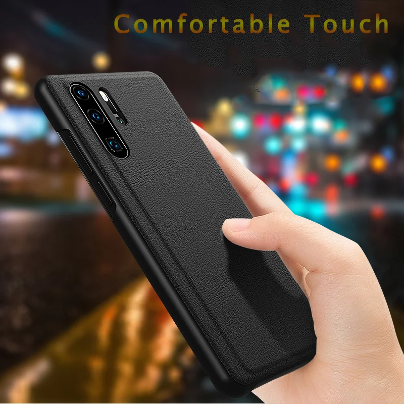 Для huawei mate 20 Pro Чехол Smart View откидная крышка зеркальный чехол s для huawei P20 Pro P30 P10 Plus mate 10 кожаный чехол-подставка для телефона
