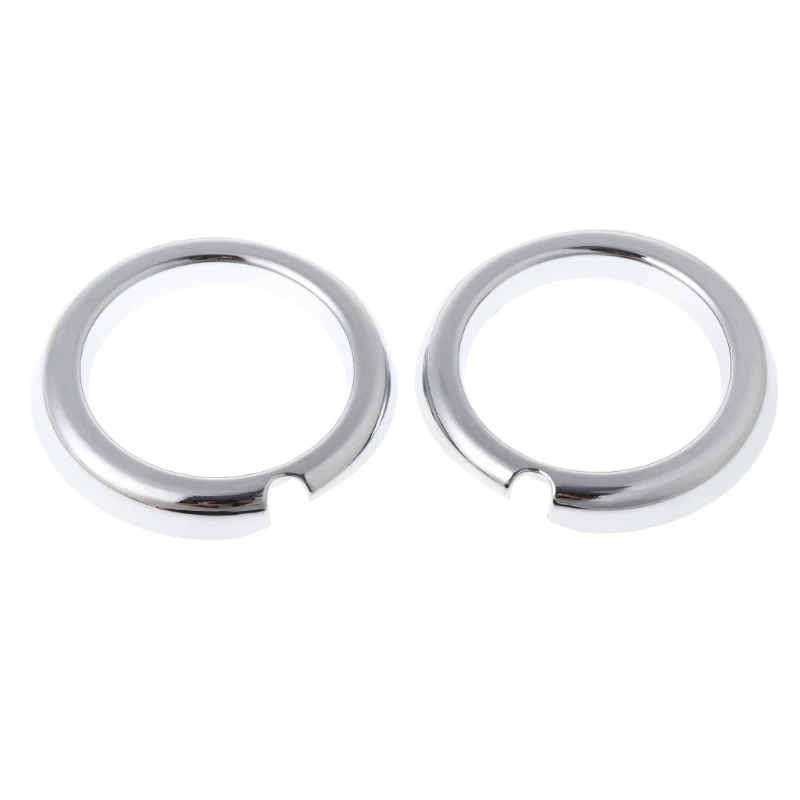 2 шт. хромированные накладки на передние противотуманные фары для Mitsubishi Outlander 2016