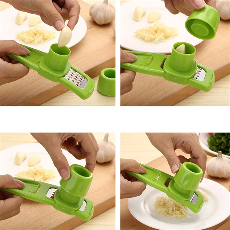 Cheap Kitchen Candy Color Multi Functional Ginger Garlic Grinding Tool Grater Planer Slicer Cutter Cooking Utensils | Дом и сад