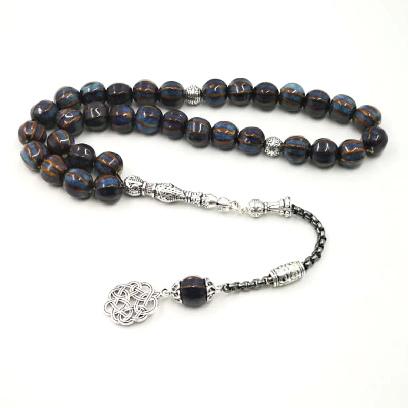 Керамические четки Tasbih 33 новый стиль 2019 специальные браслеты с металлическими